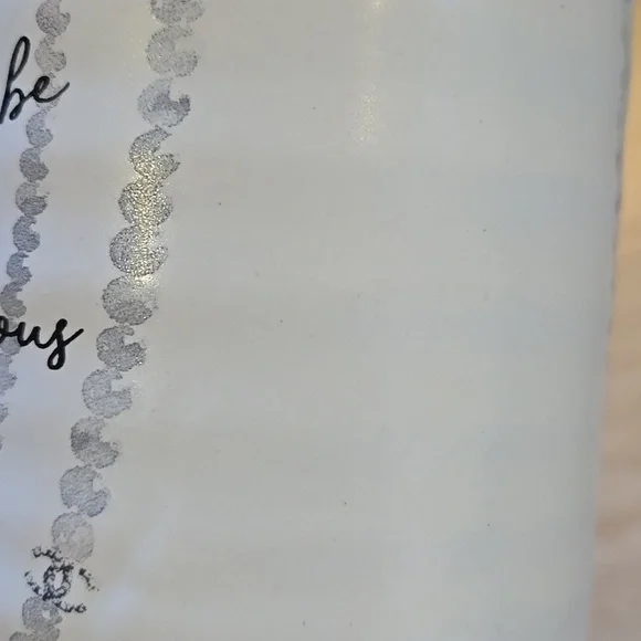 Amanda Greenwood Art Large Dimpled Mug with Coco Chanel Inspirational Quote - Picture 3 of 7